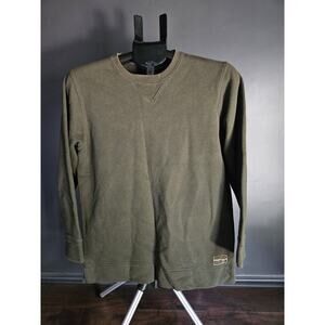 Lauren Ralph Lauren Petite Green Sweatshirt Crew Neck